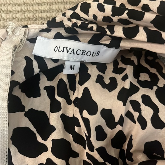 Olivaceous one sleeve cocktail dress - Picture 3 of 3